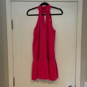 Pink dress, size M, WORN ONCE
